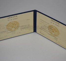 Диплом Техникума Туркменской ССР в Мурманске