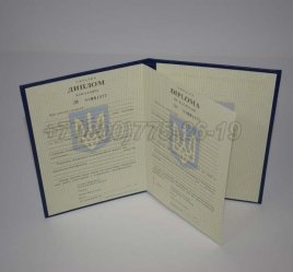 Диплом Бакалавра Украины 1996г в Мурманске