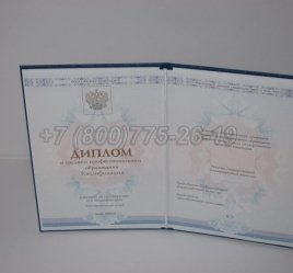 Диплом Техникума 2022г ГОЗНАК в Мурманске