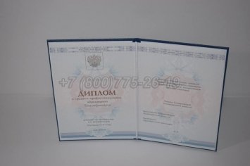 Диплом Техникума 2022г ГОЗНАК в Мурманске