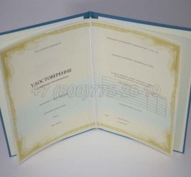 Удостоверение о Повышении Квалификации Установленного Образца в Мурманске