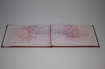 Диплом Кандидата Наук 2016г в Мурманске