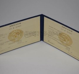 Диплом Техникума Киргизской ССР в Мурманске