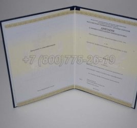 Диплом о Переподготовке 2023г РУДН в Мурманске