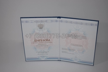Диплом Техникума 2025г ГОЗНАК в Мурманске