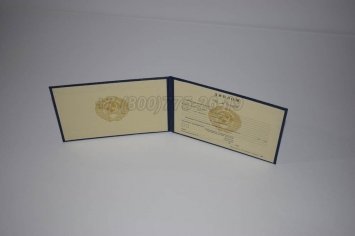 Диплом Техникума Советского Союза 1995г в Мурманске