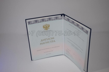 Диплом Магистра 2024г ООО "Знак" в Мурманске