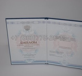 Диплом Колледжа 2023г ГОЗНАК в Мурманске